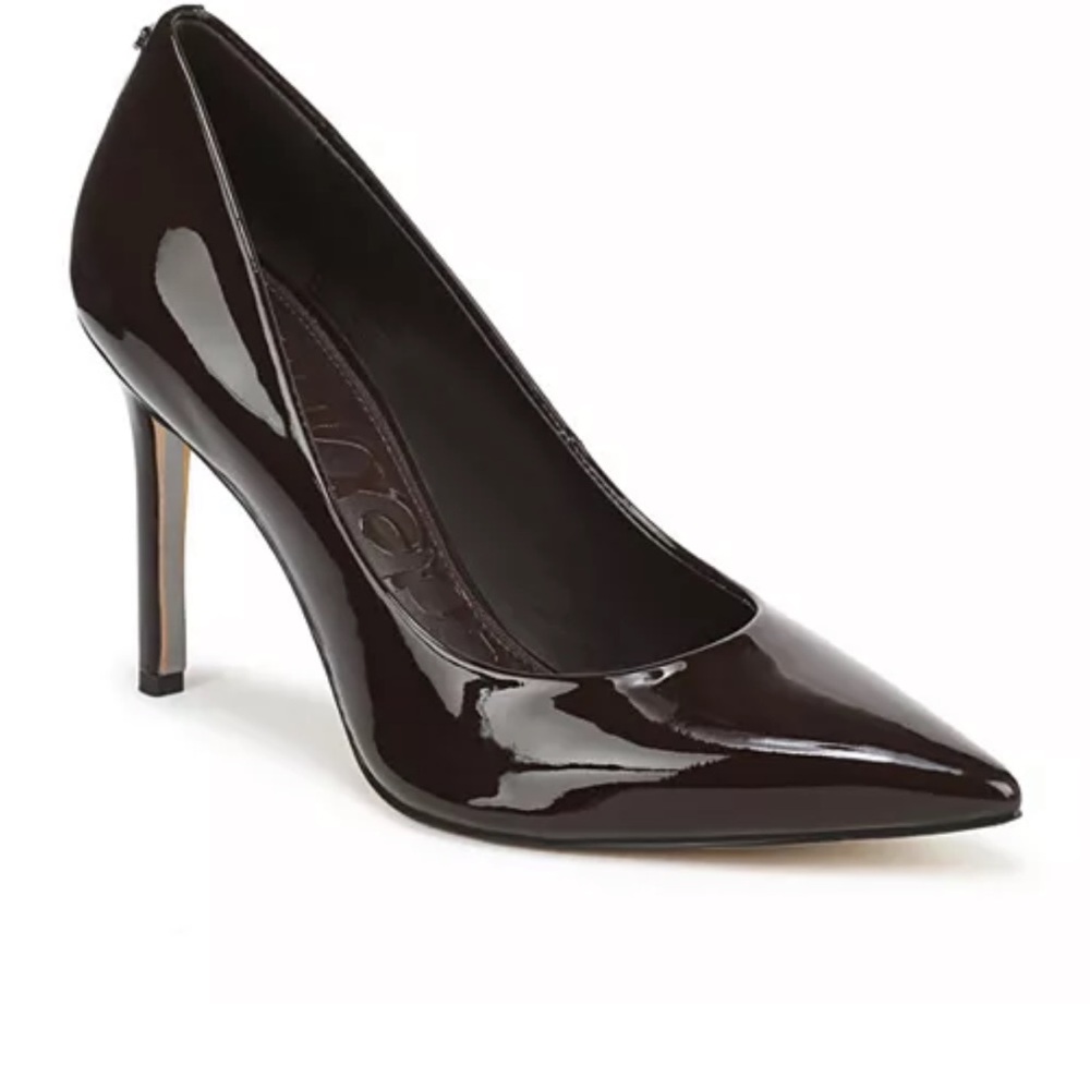 Sam Edelman Chocolate Patent Leather Women's Pumps New size 10